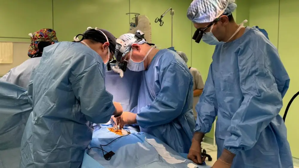 Караганда: успешная операция на сердце для младенца {city2}