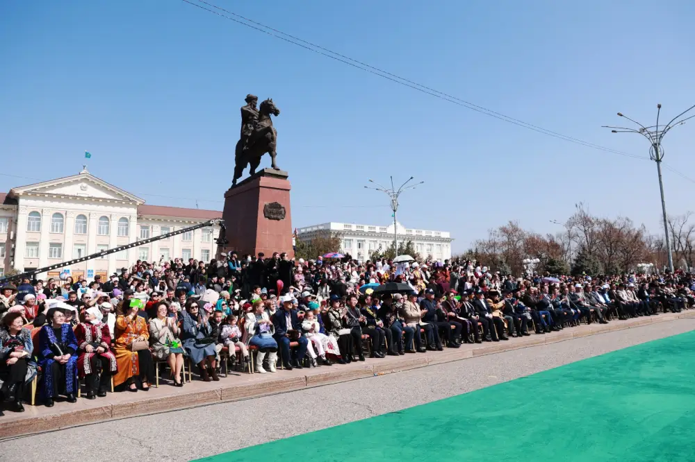 Наурыз в Жамбылской области: гармония традиций и технологий в общественном праздновании {city2}