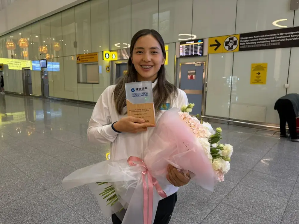 Диана Ержанова из Астаны стала первой казахской чемпионкой Азии по триатлону среди юниоров {city2}