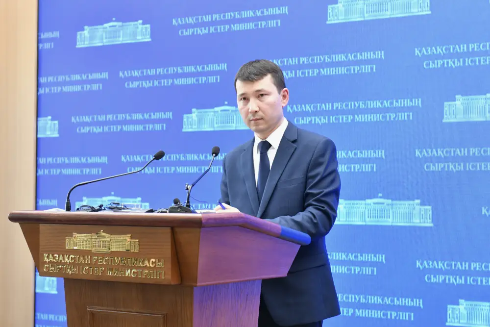 Брифинг официального представителя МИД Казахстана Е.Жетыбаева, Астана, 10 марта 2026 года (3)