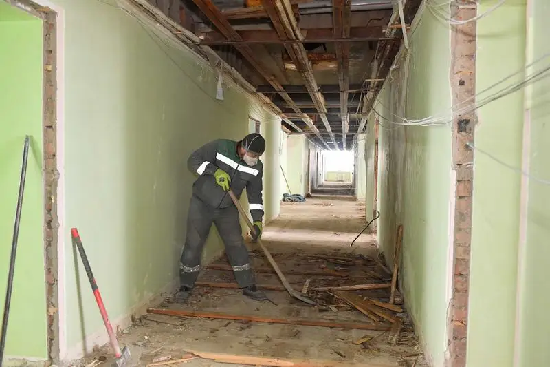 Qarmet начал восстановление санатория-профилактория «Самал» в Темиртау (4)