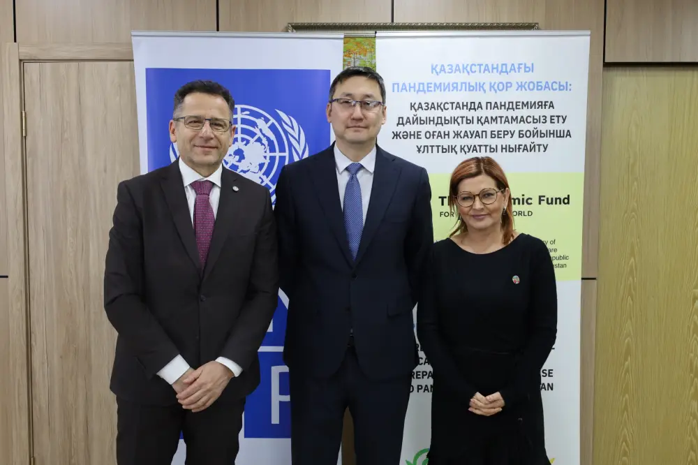 МИНЗДРАВ РК И ВОЗ: ПРИОБРЕТЕНИЕ 30 СПЕЦАВТОМОБИЛЕЙ ДЛЯ УСИЛЕНИЯ ЛАБОРАТОРНОЙ ИНФРАСТРУКТУРЫ {city2}