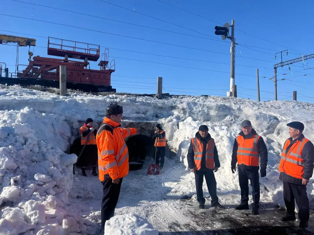 Проверка готовности ЖД инфраструктуры в Акмолинской области {city2}