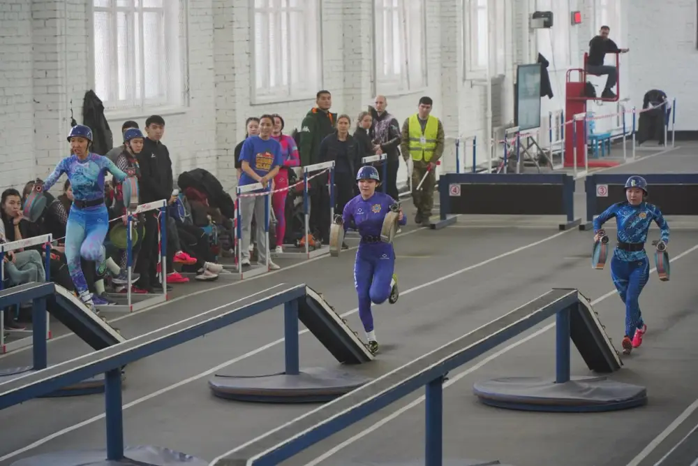 Подведены итоги третьего этапа зимних чемпионатов МЧС Республики Казахстан по пожарно-спасательному спорту (9)