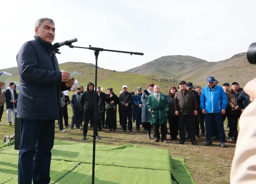 Экоакция «Мөлдір бұлақ»: родники очищают жители Жамбылской области (4)