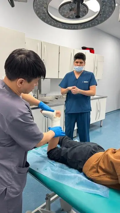 Новый детский травмпункт в Астане: 410 детей за две недели и круглосуточный прием {city2}