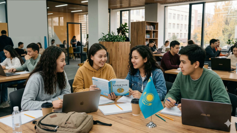 Казахский язык: новый тренд среди молодежи, по мнению Токаева {city2}