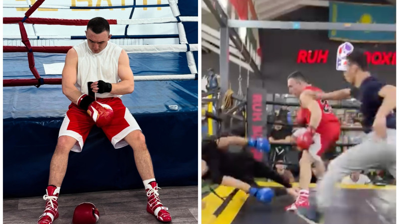 Kazakh Fighter Rinat Khamitov Knocks Out Opponent, Viral Video Sparks Global Attention {city2}