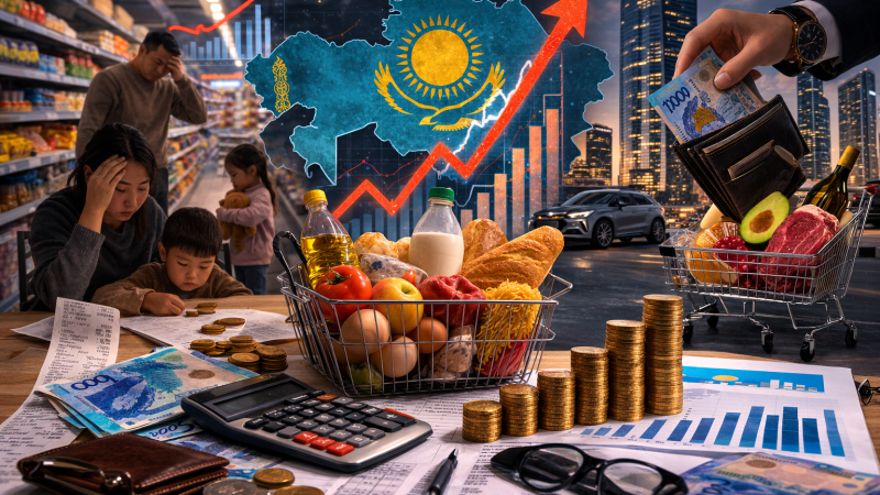 Казахстан: Растущее неравенство и инфляция в 12,2% ставят под угрозу благосостояние граждан Кызылорде