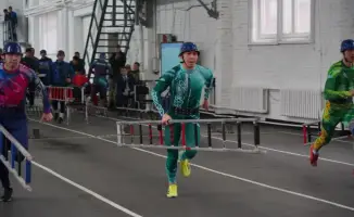 Зимние чемпионаты по пожарно-спасательному спорту в Усть-Каменогорске: новый рекорд Валентины Салминой