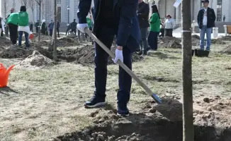 Сажая деревья, аким Алматы сеет семена будущего в праздник Наурыза