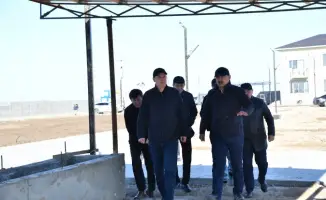 В Отырарском районе строится откормочный комплекс на 5 тысяч голов, что создаст новые рабочие места