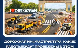 Дорожная инфраструктура: какие работы будут проведены в этом году в Жезказгане и Сатпаеве?