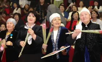 Торжественное мероприятие в Мангистау в честь Международного женского дня