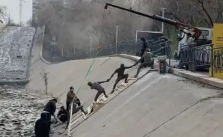 Интерактивный арт-объект на реке Үлкен Алматы: новый символ единства и поддержки в городской среде