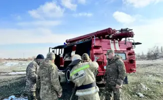 Открытие добровольных пунктов пожаротушения в Жамбылской области улучшает оперативность реагирования на пожары в сельской местности