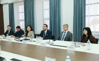 Встреча Ербола Карашукеева с Мобайл Телеком-Сервис в Жамбыле