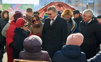 Наурыз: весенний цветок единства распускается во дворах Петропавловска