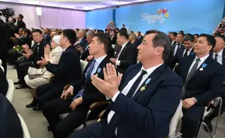 Выступление Касым-Жомарта Токаева о культурном наследии и экономических достижениях Туркестанской области