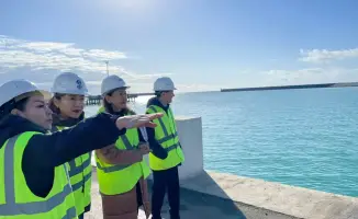 Оценка санитарной безопасности на международной границе: визит в порты Актау и Курык