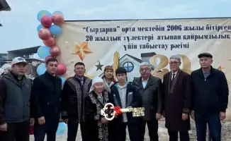 ТУРКЕСТАН: В ШАРДАРЕ ВЫПУСКНИКИ СТРОЯТ МОСТЫ ДОБРА, ПОДАРИВ ДОМ НУЖДАЮЩЕЙСЯ СЕМЬЕ