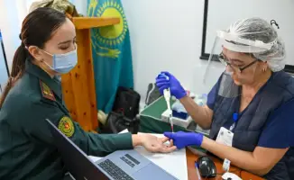 В Астане военные медики организовали донорскую акцию, укрепляя общественное здоровье и спасая жизни