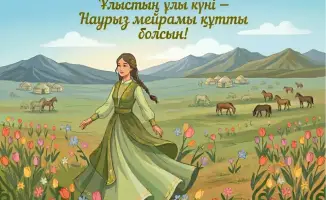 Поздравление Аскара Ертаева с Наурызом социальное благополучие новая Конституция