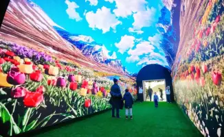 Иммерсивный LED-туннель в Астане: влияние на культурное восприятие праздника Наурыз