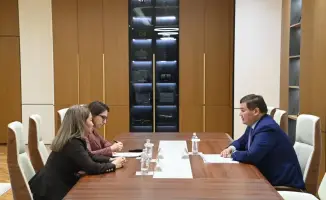 Обсуждение равенства возможностей и традиционных ценностей на встрече акима Кызылординской области с главой координационного совета женщин ООН в Центральной Азии