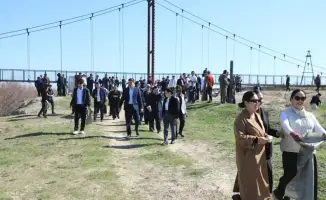 В Арыси прошел субботник по очистке берегов реки в рамках акции «Мөлдір бұлақ»