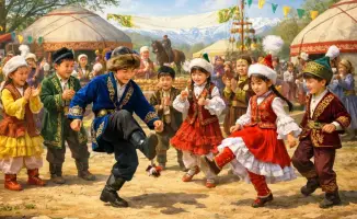 Более 350 тысяч детей участвуют в конкурсе традиционных казахских игр «Ханталапай»