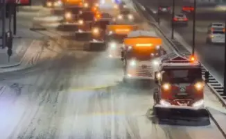 В Алматы коммунальные службы усилили работу из-за снегопада, mobilизировав 75 бригад и 1225 единиц техники