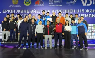 Алматинские борцы: чемпионы ринга и победители чемпионата Казахстана U23