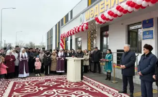 В селе Матай открыт новый дом культуры с современным спортзалом