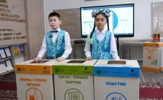 Экобоксы в школах Улытау: маленькие шаги к большой перемене