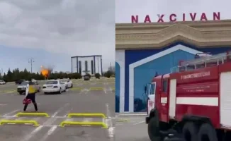 Иранский дрон упал на территорию азербайджанского аэропорта, сообщают местные СМИ
