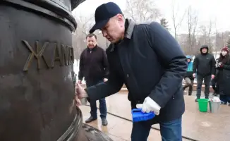 Сообщество Усть-Каменогорска объединилось для очистки парка имени Жамбыла Жабаева