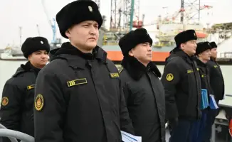 Экипажи ракетно-артиллерийских кораблей завершили боевую репетицию в Актау