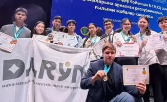 Карагандинские школьники завоевали золото на республиканском конкурсе научных проектов в Астане