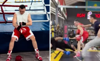 Kazakh Fighter Rinat Khamitov Knocks Out Opponent, Viral Video Sparks Global Attention