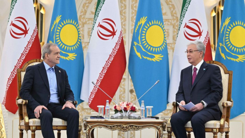 Токаев и президент Ирана обменялись поздравительными посланиями, укрепляя двусторонние отношения {city2}