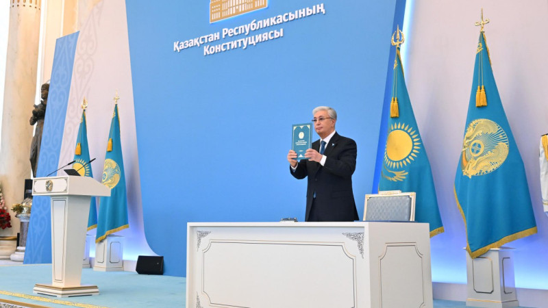 Токаев подчеркивает значимость новой Конституции для единства и развития казахстанского общества Кызылорде