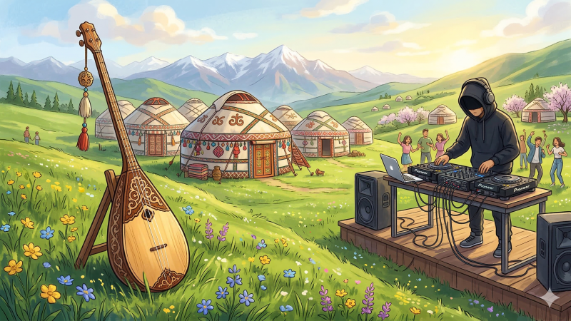 16 марта в Казахстане отмечается Мәдениет және ұлттық салт-дәстүр күні, посвященный культуре и традициям страны. В этом году зумеры вдохнули новую жизнь в классическую музыку, что стало заметным трендом. Tengri Life подготовил подборку треков, отражающих  Кызылорде