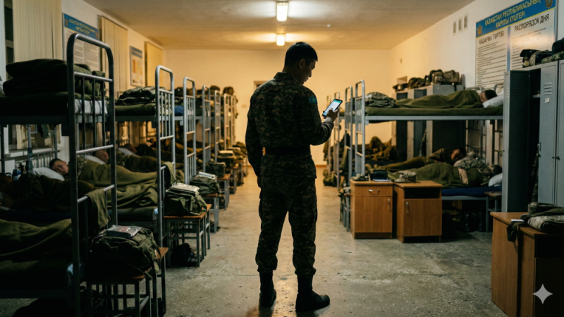 В Астане задержан автор резонансного поста в Threads о сексуальном насилии в армии Казахстана Кызылорде