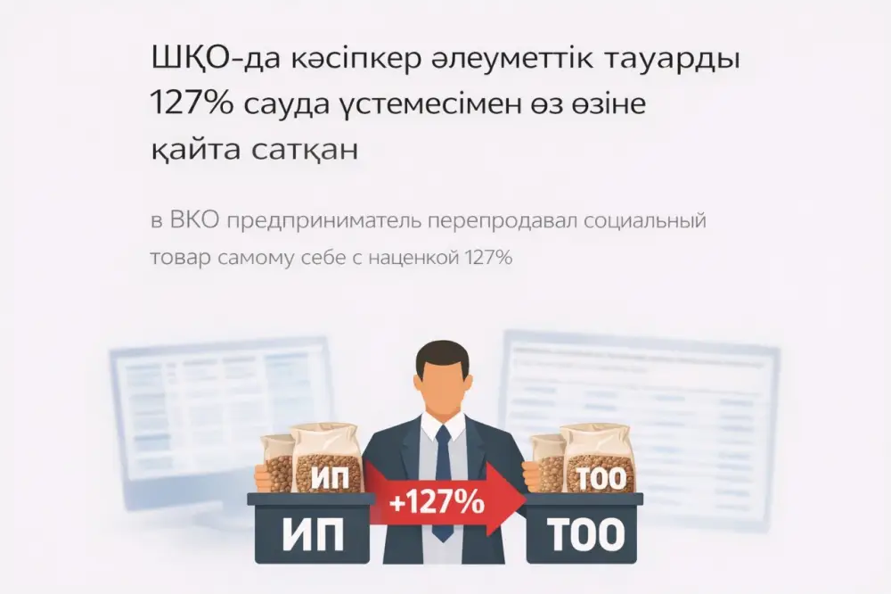 Схема перепродажи социальных товаров разоблачена в ВКО: предприниматель устанавливал наценку 127% {city2}