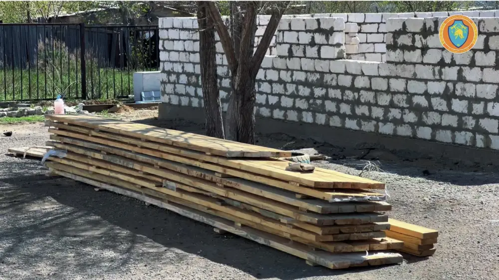 В Актюбинской области в селах строят пожарные посты (2)