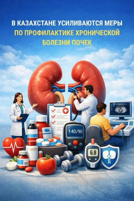 Усиление профилактических мер по хронической болезни почек в Казахстане: акцент на раннюю диагностику и развитие донорства {city2}