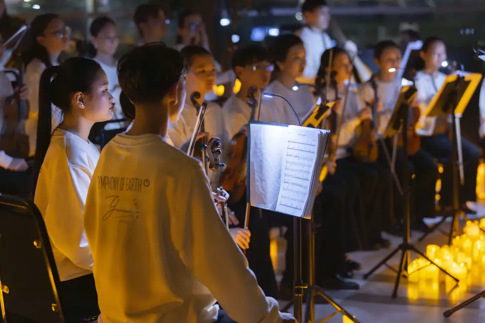 Young Musicians from the Akhmet Zhubanov School Participate in Launch of International Eco-Campaign TURAQTY JOL 7.0 {city2}