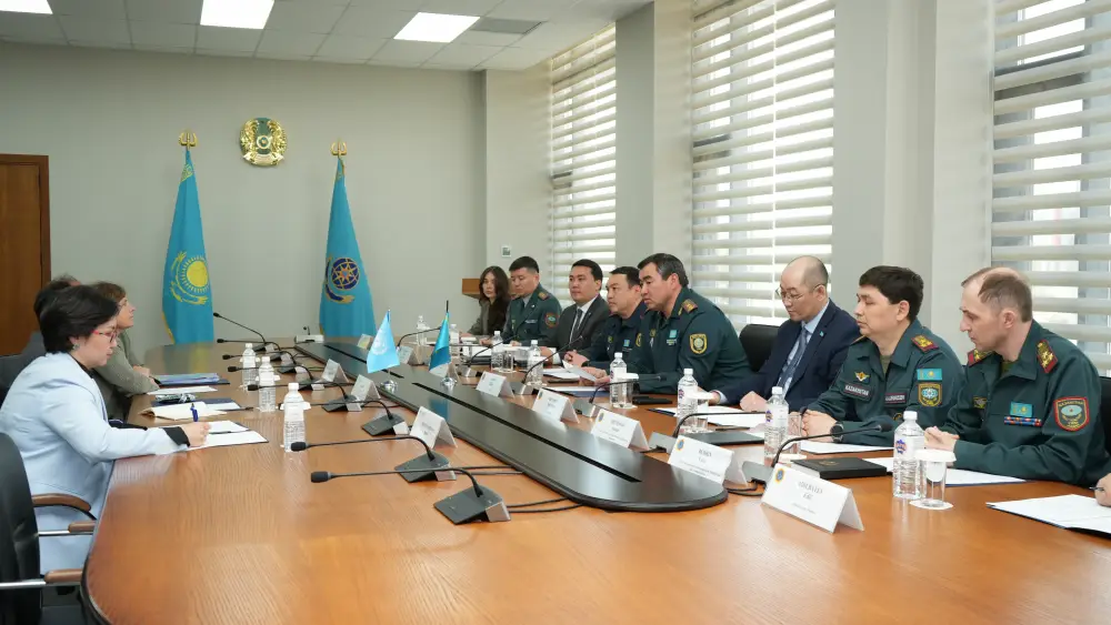 Цифровые решения Казахстана для предотвращения чрезвычайных ситуаций на встрече с ООН {city2}