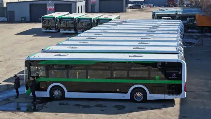 Автопарк Костаная обновлён на 81% (7)